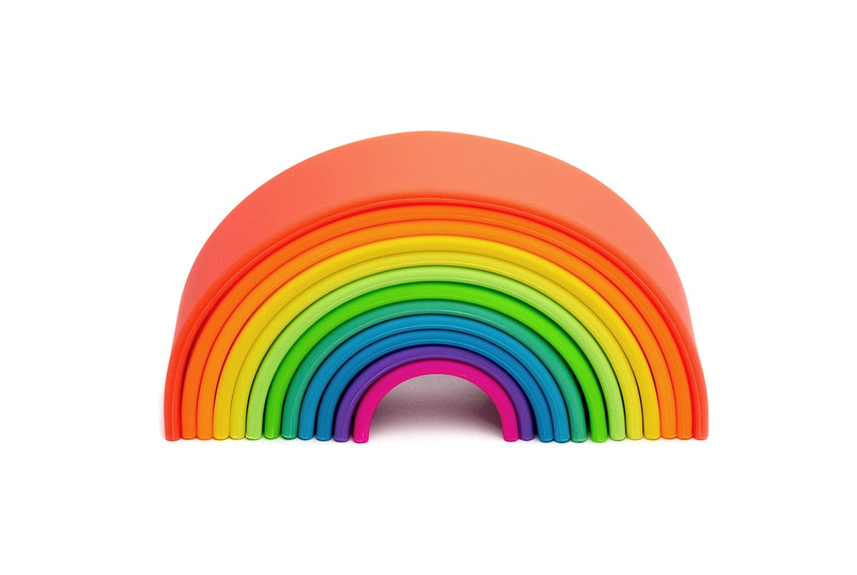 Dena Toys rainbow toy Dena Toys My First Rainbow Stacker - Neon (Large)