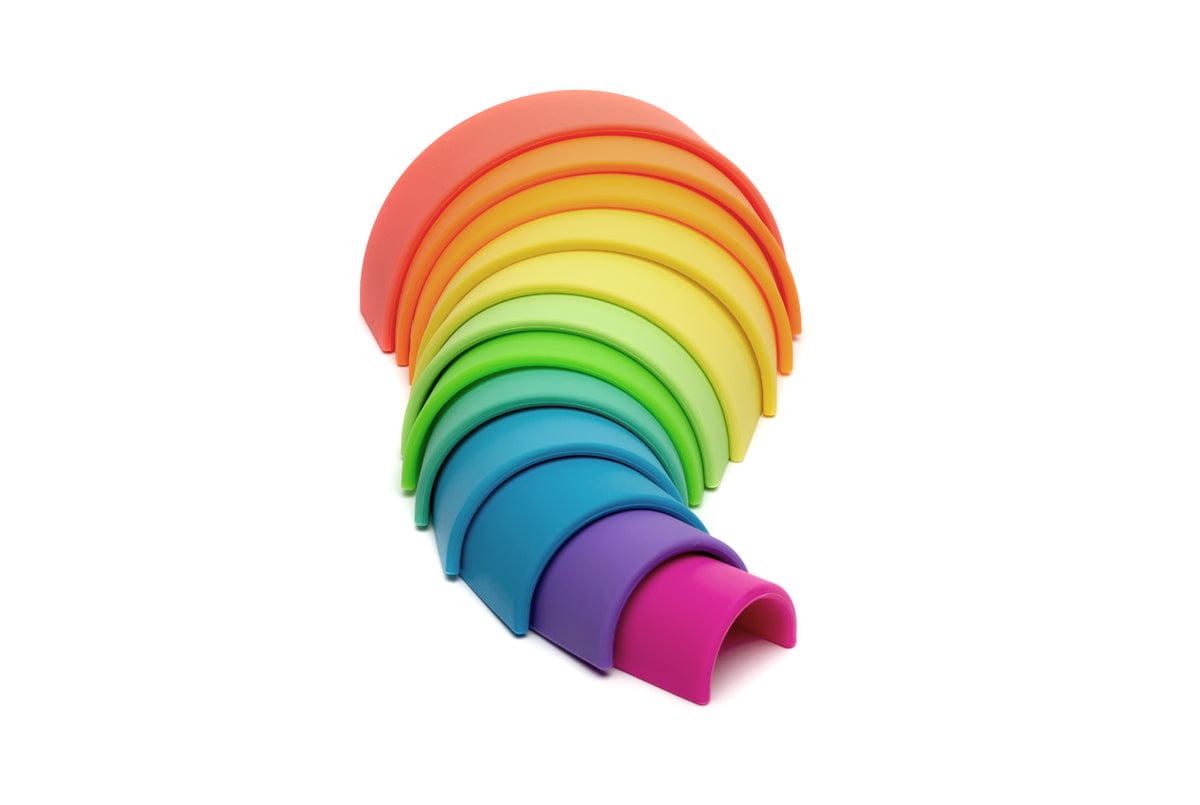 Dena Toys rainbow toy Dena Toys My First Rainbow Stacker - Neon (Large)