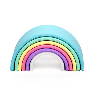 Dena Toys rainbow toy Dena Toys My First Rainbow Stacker - Pastel