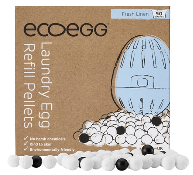 Ecoegg laundry detergent Fresh Linen - Ecoegg Refill Pellets 50 Washes Ecoegg Laundry Egg - Refill Pellets 50 Washes