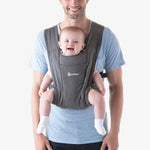 Ergobaby Embrace Carrier - Heather Grey Lifestyle 3