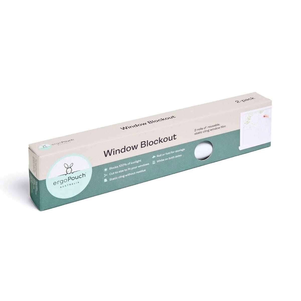 ergoPouch blackout window film ErgoPouch Window Blockout Reusable Blackout Window Film 2 PK