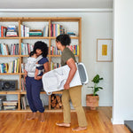 Ergobaby 3-in-1 Evolve Bouncer - Light Grey Lifestyle 5