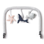 Ergobaby Evolve Bouncer Toy Bar - Light Grey