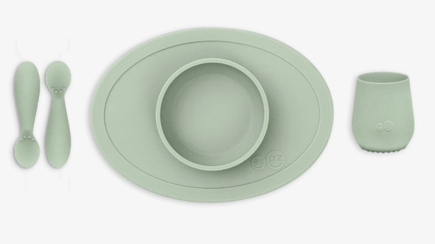 ezpz feeding set Sage ezpz First Foods Set