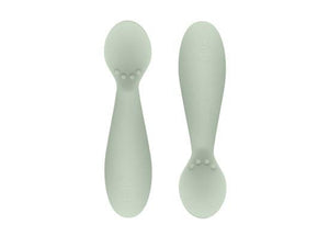 ezpz spoon Sage - ezpz Tiny Spoons ezpz Tiny Spoons Infant Training Spoons