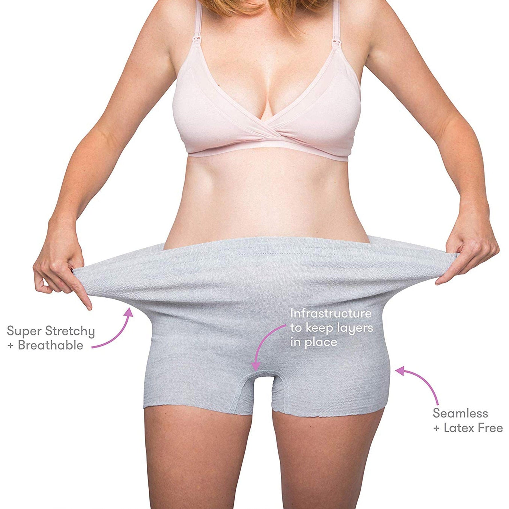 Frida underwear Frida Mom Disposable Postpartum Boyshort Underwear 8 PK