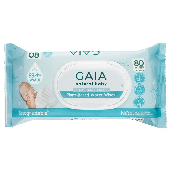 GAIA Natural Baby baby health GAIA Natural Baby - Plant Based Water Wipes