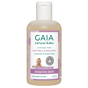 GAIA Natural Baby baby skin & bath care GAIA Natural Baby Sleeptime Bath Wash (250 ml / 8.4 oz) GAIA Natural Baby Sleeptime Bath Wash