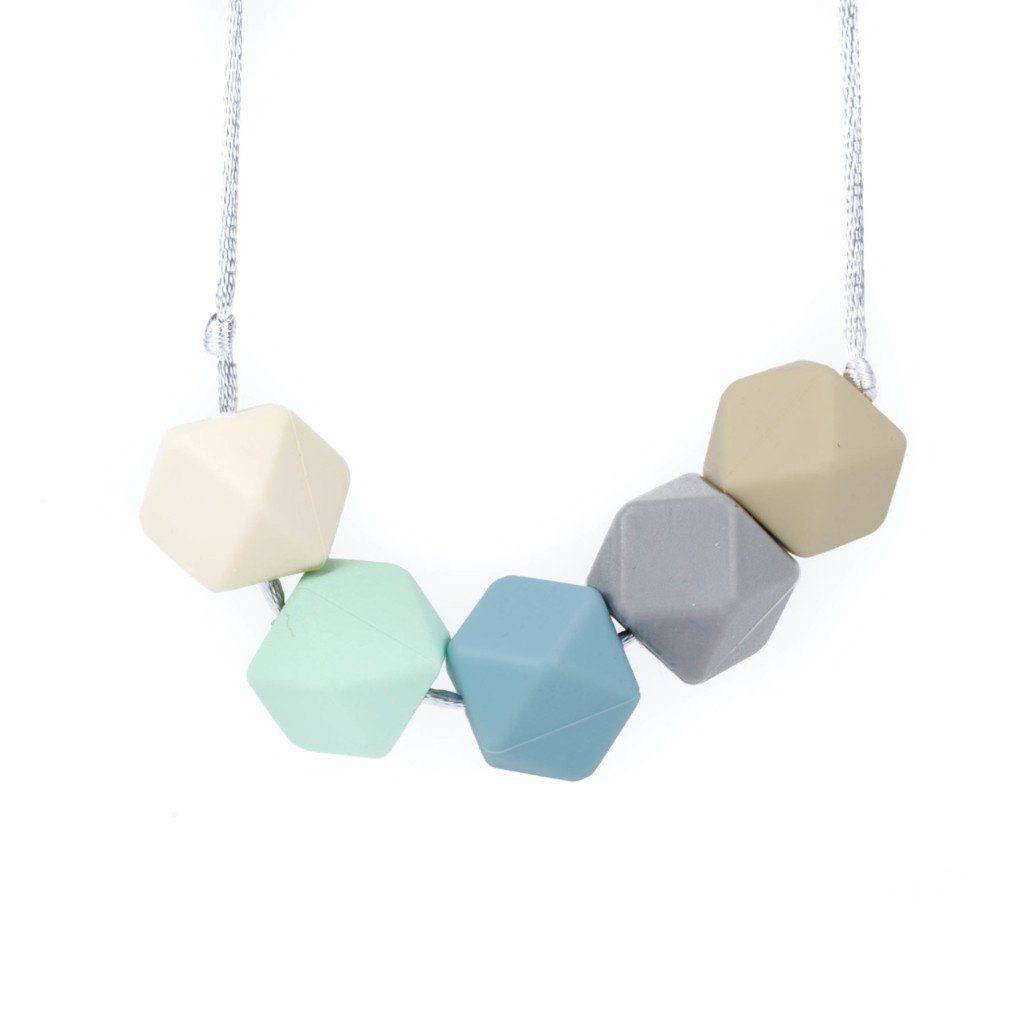 Glitter & Spice teething necklace Glitter & Spice Charlotte Teething Necklace
