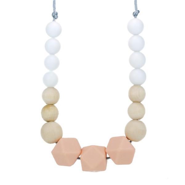 Glitter & Spice teething necklace Glitter & Spice Laurel Teething Necklace