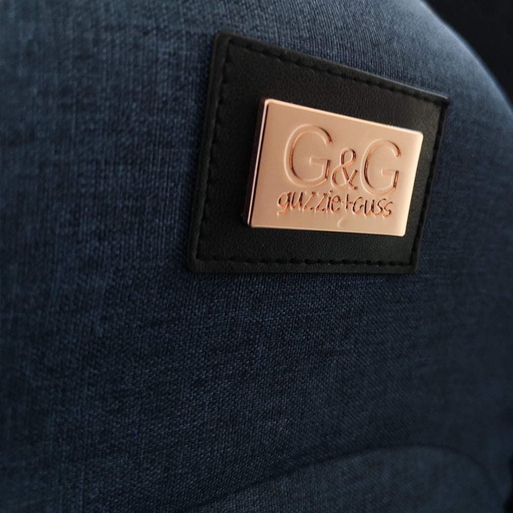 guzzie + Guss high chair guzzie + Guss Perch Hanging High Chair - Copper Blue (Rose Gold Edition)