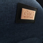 guzzie + Guss high chair guzzie + Guss Perch Hanging High Chair - Copper Blue (Rose Gold Edition)