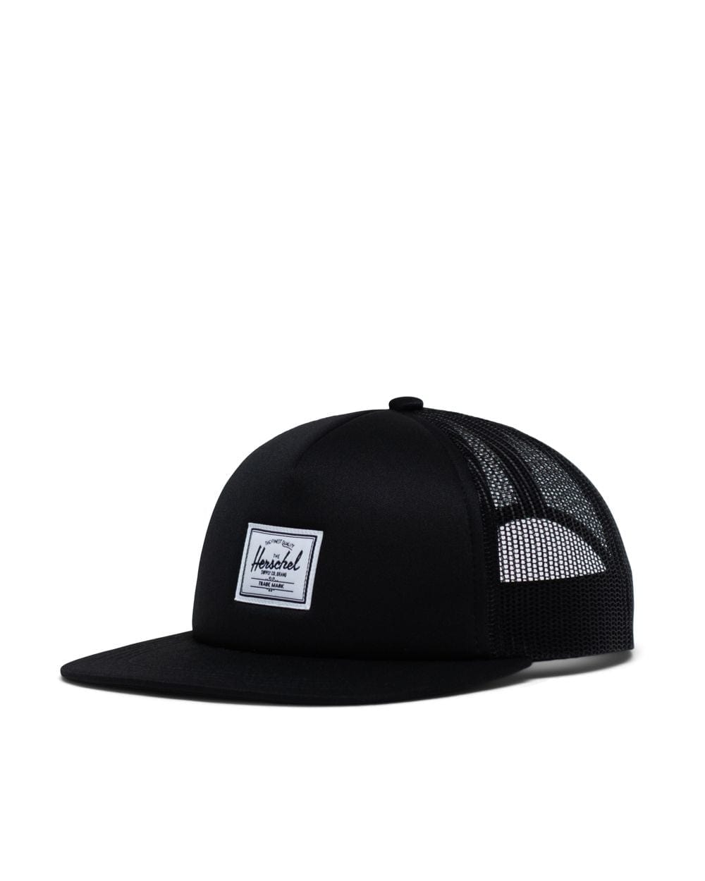 Herschel hat Herschel Whaler Mesh Kids Cap - Black