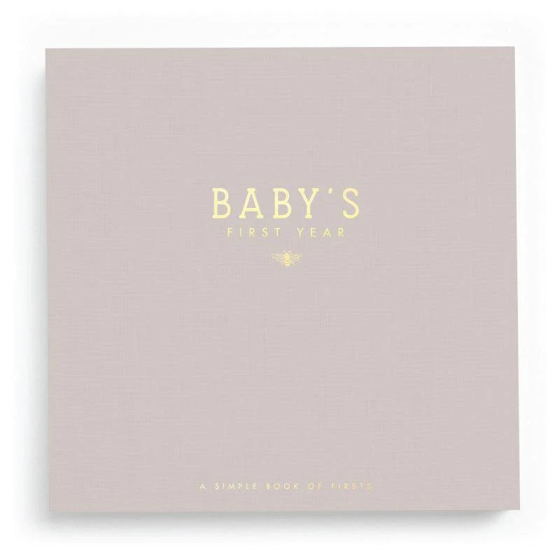 Lucy Darling Luxury Memory Baby Book - Honey Bee