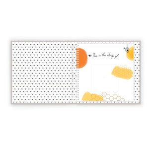 Lucy Darling Luxury Memory Baby Book - Honey Bee 4
