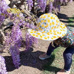 Jan & Jul hat Jan & Jul Gro-With-Me Sun Hat - Yellow Pineapple