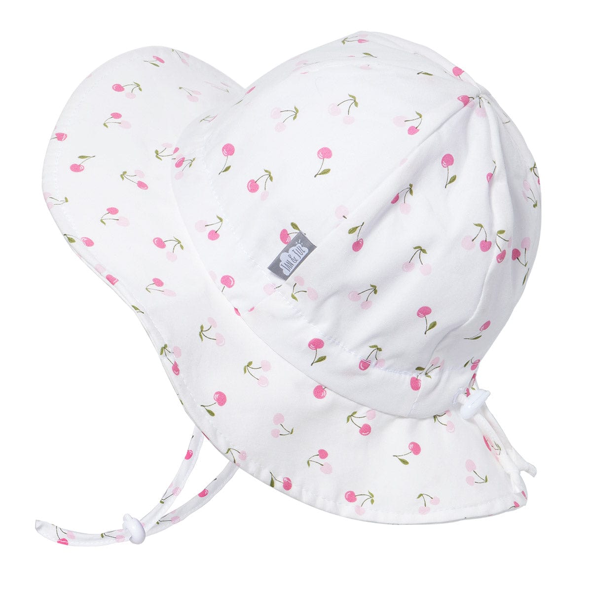 Jan & Jul hat Small Jan & Jul Gro-With-Me Sun Hat - Cherries