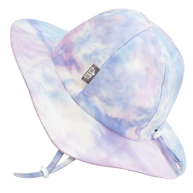 Jan & Jul hat Small Jan & Jul Gro-With-Me Sun Hat - Cotton  Candy Tie-Dye