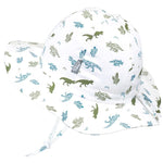 Jan & Jul hat Small Jan & Jul Gro-With-Me Sun Hat - Geo Dino