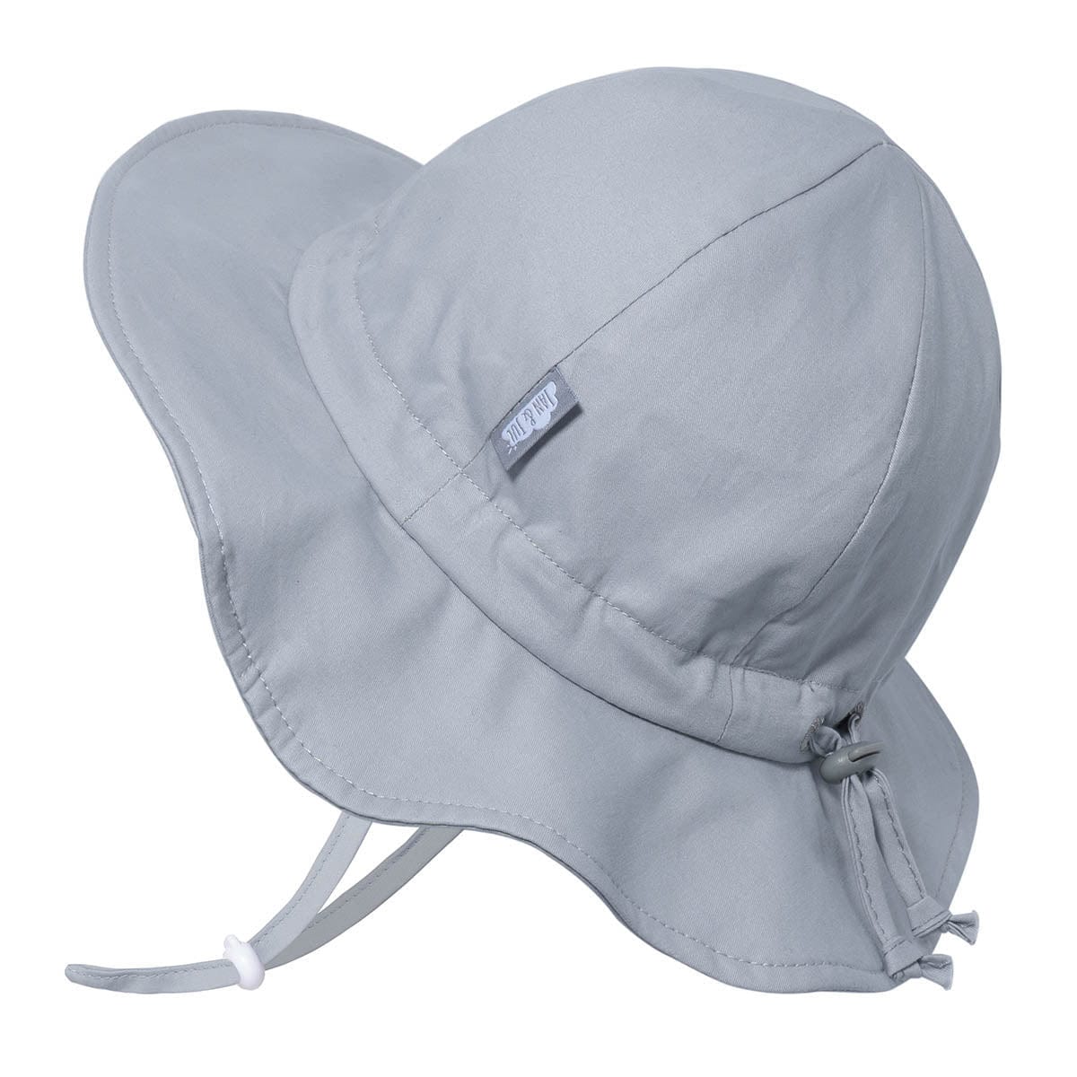 Jan Jul Gro-With-Me Sun Hat Solid Grey1