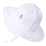 Jan & Jul hat Small Jan & Jul Gro-With-Me Sun Hat - White Eyelet