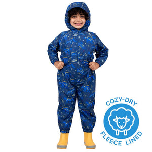 Jan & Jul insulated suit 1T Jan & Jul Cozy-Dry Waterproof Play Suit - Constellations