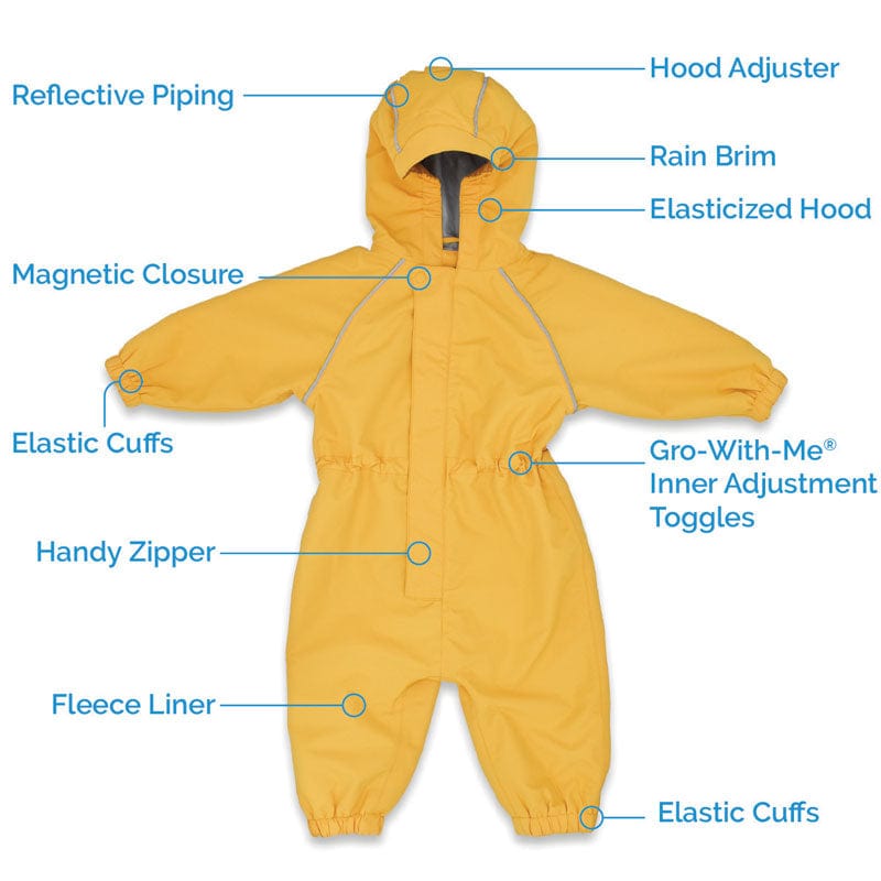 Jan & Jul insulated suit Jan & Jul Cozy-Dry Waterproof Play Suit - Constellations