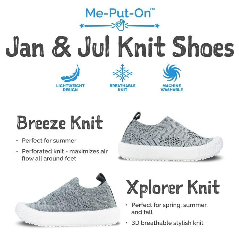 Jan & Jul shoe Jan & Jul Xplorer Knit Shoes - Black