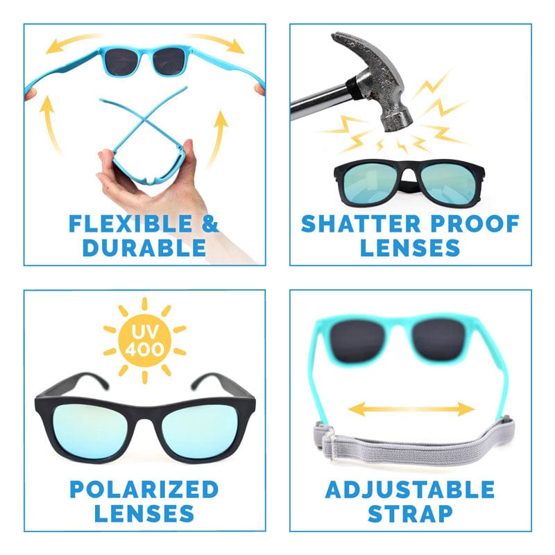 Jan & Jul sunglasses Jan & Jul Urban Xplorer Sunglasses - Sky Blue