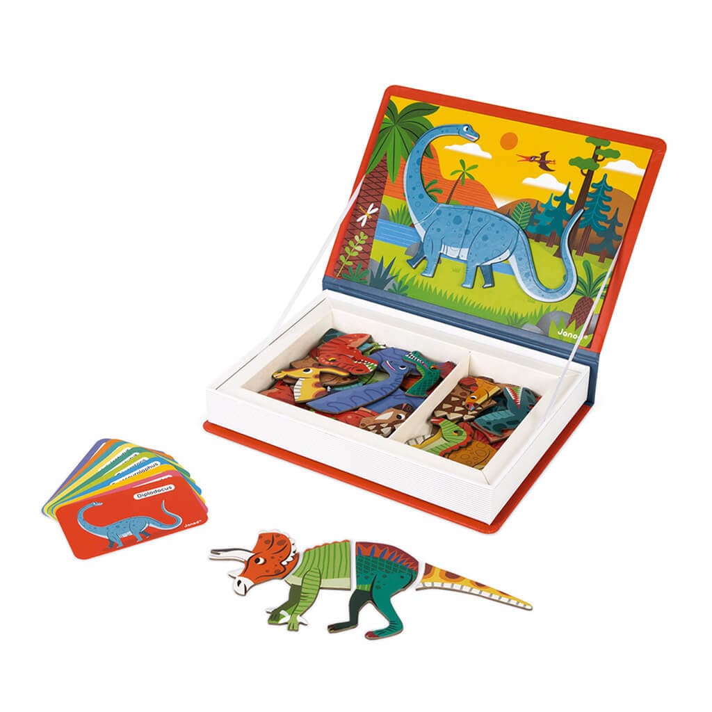 Janod Magneti'book - Dinosaurs