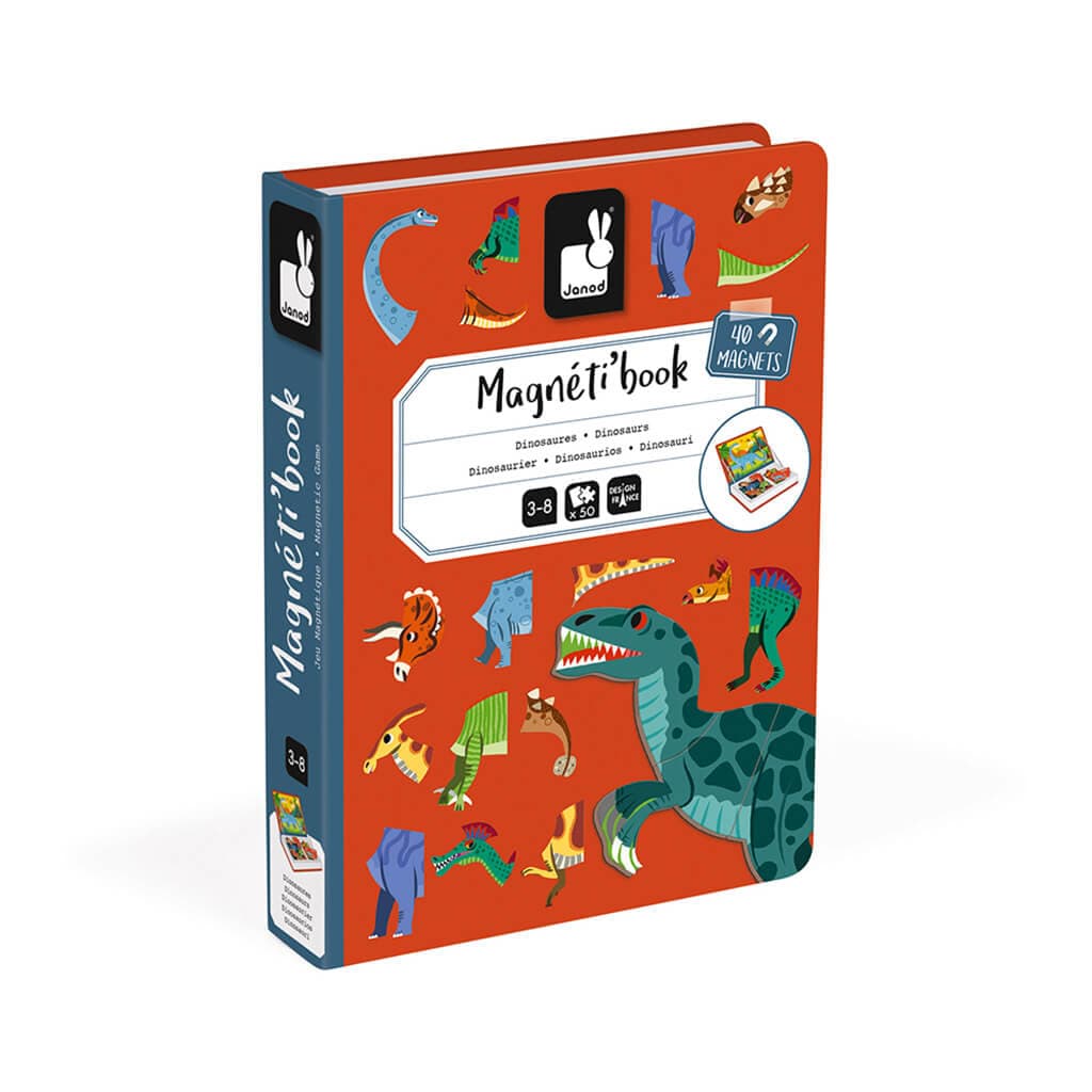 Janod Magneti'book - Dinosaurs Boxed