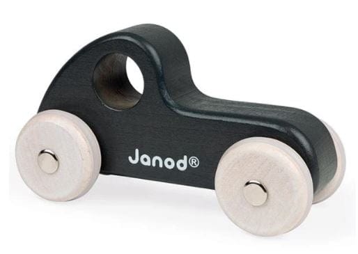 Janod toy Black Truck - Small Push Cars Janod Small Push Cars