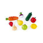Janod toy Janod Green Market Fruits & Vegetable Maxi Set