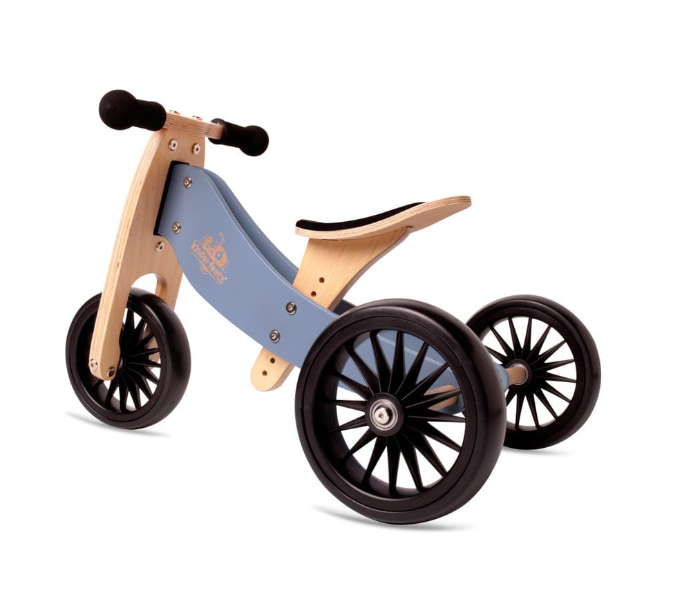 Kinderfeets balance bike Kinderfeets Tiny Tot PLUS Tricycle/Balance Bike - Slate