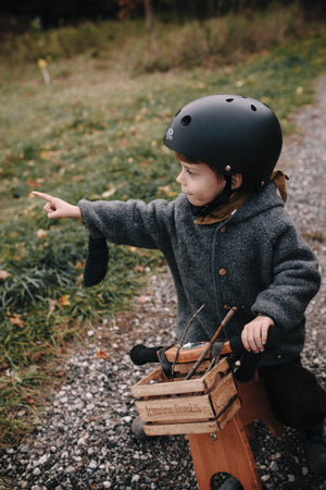 Kinderfeets helmet Kinderfeets Toddler Helmet - Matte Black