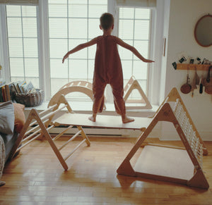 Kinderfeets indoor play equipment Kinderfeets Pikler Ramp & Slide