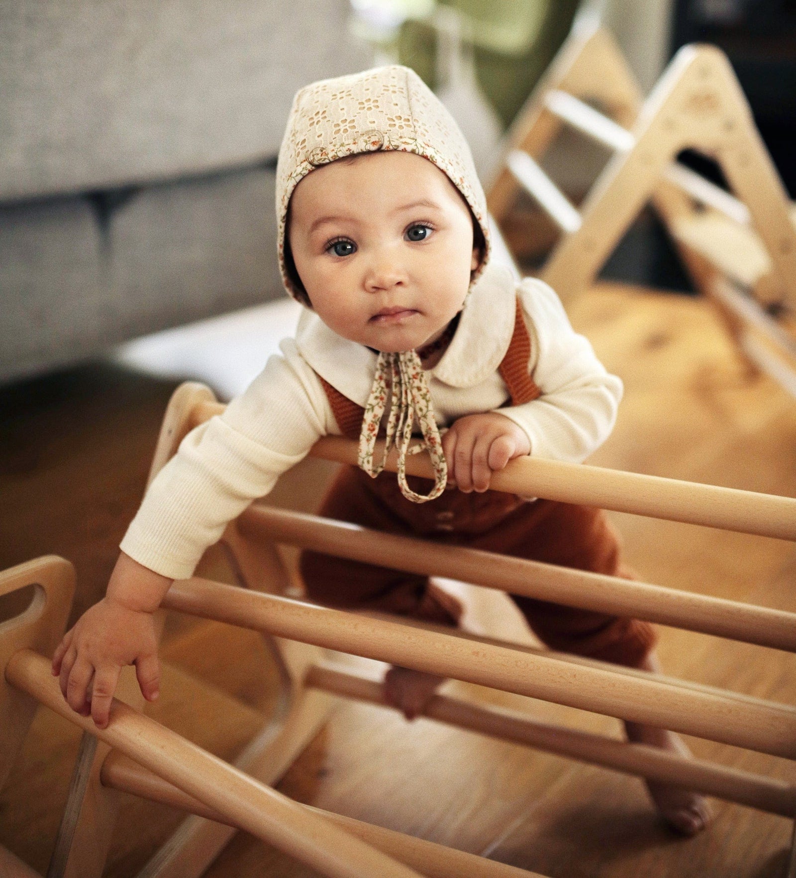 Kinderfeets indoor play equipment Kinderfeets Pikler Triangle - Small