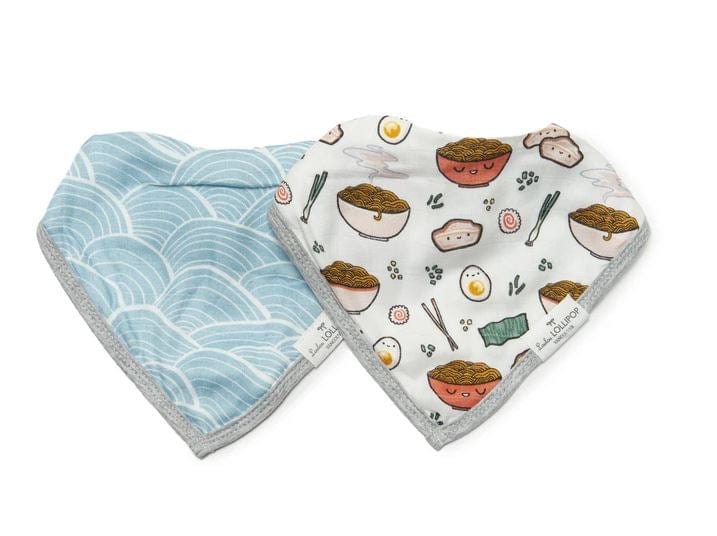 Loulou Lollipop bandana bib Loulou Lollipop Bandana Bib Set - Ramen