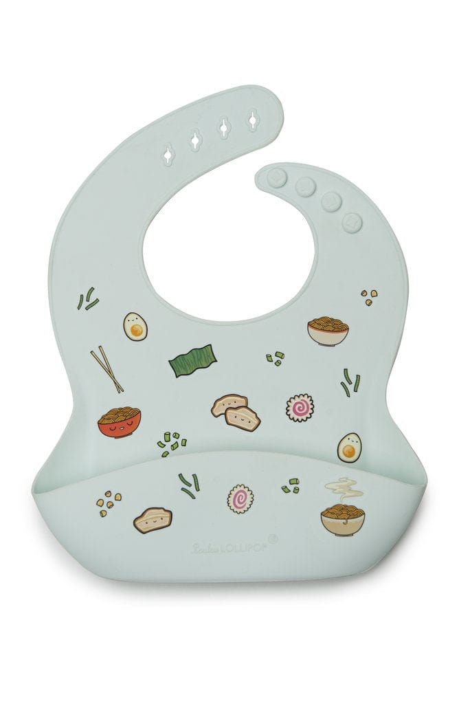 Loulou Lollipop bib Loulou Lollipop Silicone Printed Bib - Ramen