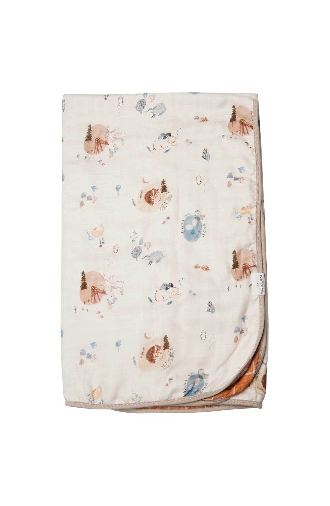 Loulou Lollipop quilt Loulou Lollipop Luxe Muslin Quilt Blanket - Cozy Forest
