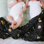 Loulou Lollipop swaddle Loulou Lollipop Luxe Muslin Swaddle - Planets