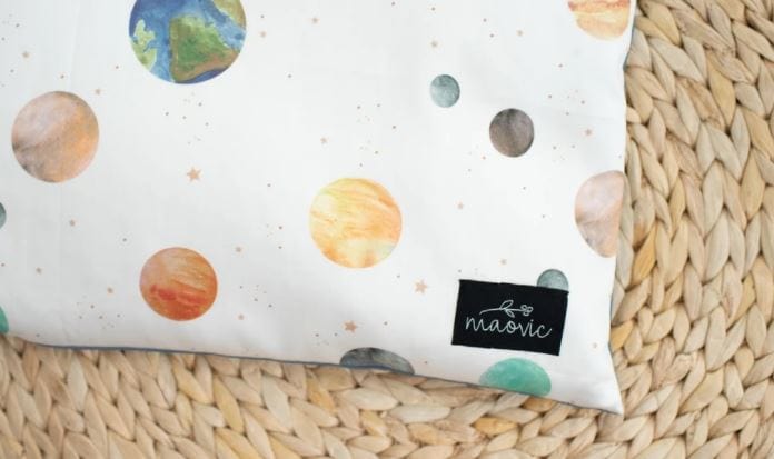 Maovic pillow Maovic Buckwheat Toddler Pillow - Planets