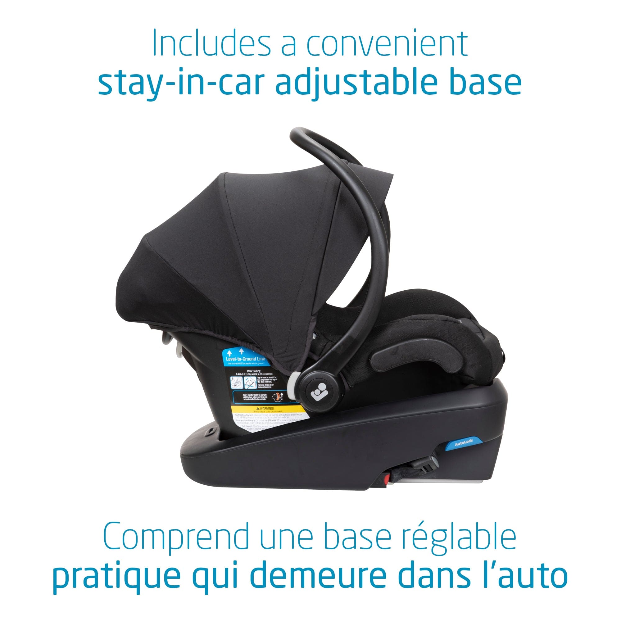Maxi-Cosi infant car seat Maxi-Cosi Mico 30 Infant Car Seat - Midnight Black