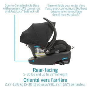 Maxi-Cosi stroller travel system Maxi-Cosi Zelia Max 5-in-1 Modular Travel System - Basalt Black