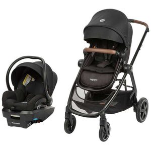 Maxi-Cosi stroller travel system Maxi-Cosi Zelia Max 5-in-1 Modular Travel System - Basalt Black