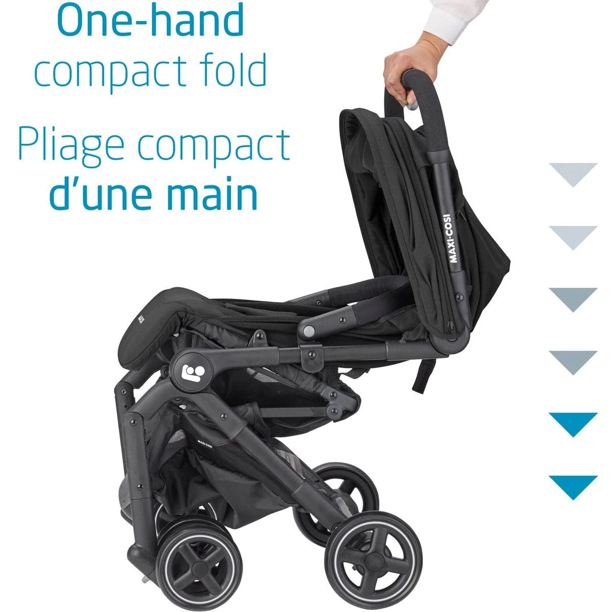 Maxi-Cosi travel stroller Maxi-Cosi Lara Ultracompact Travel Stroller - Essential Black