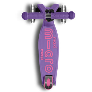 Micro Kickboard scooter Micro MAXI Micro Deluxe LED Kickboard Scooter - Purple