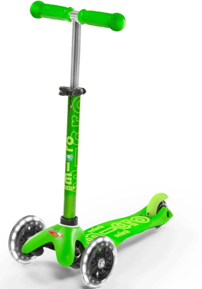Micro Kickboard scooter Micro Mini MICRO Deluxe LED Kickboard Scooter - Green
