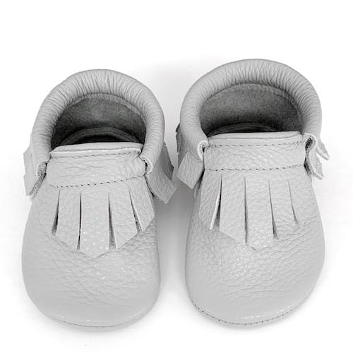 Mighty Mocs moccasins Mighty Mocs Fringe Moccasins - Cloud